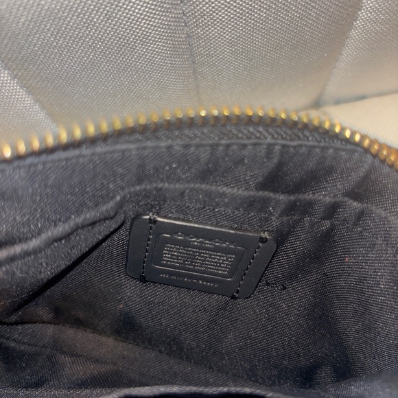 Coach Black Clutch with Gold Chain - Picture 9 of 9